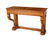 Elm wood console