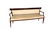 Lacquered wood sofa