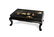 Low table in ebonized wood