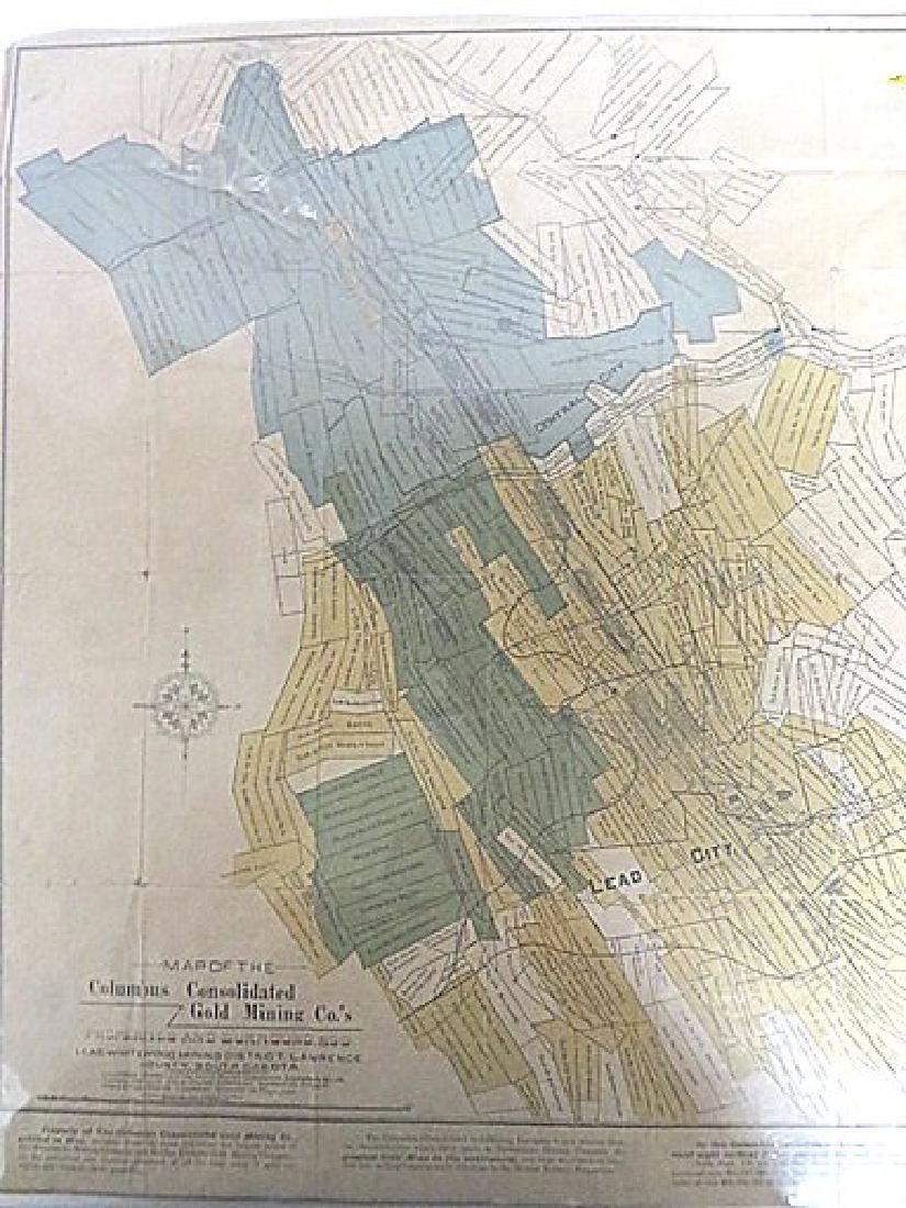 Map Columbus Consolidated Gold Mining Co. (1 of 3)