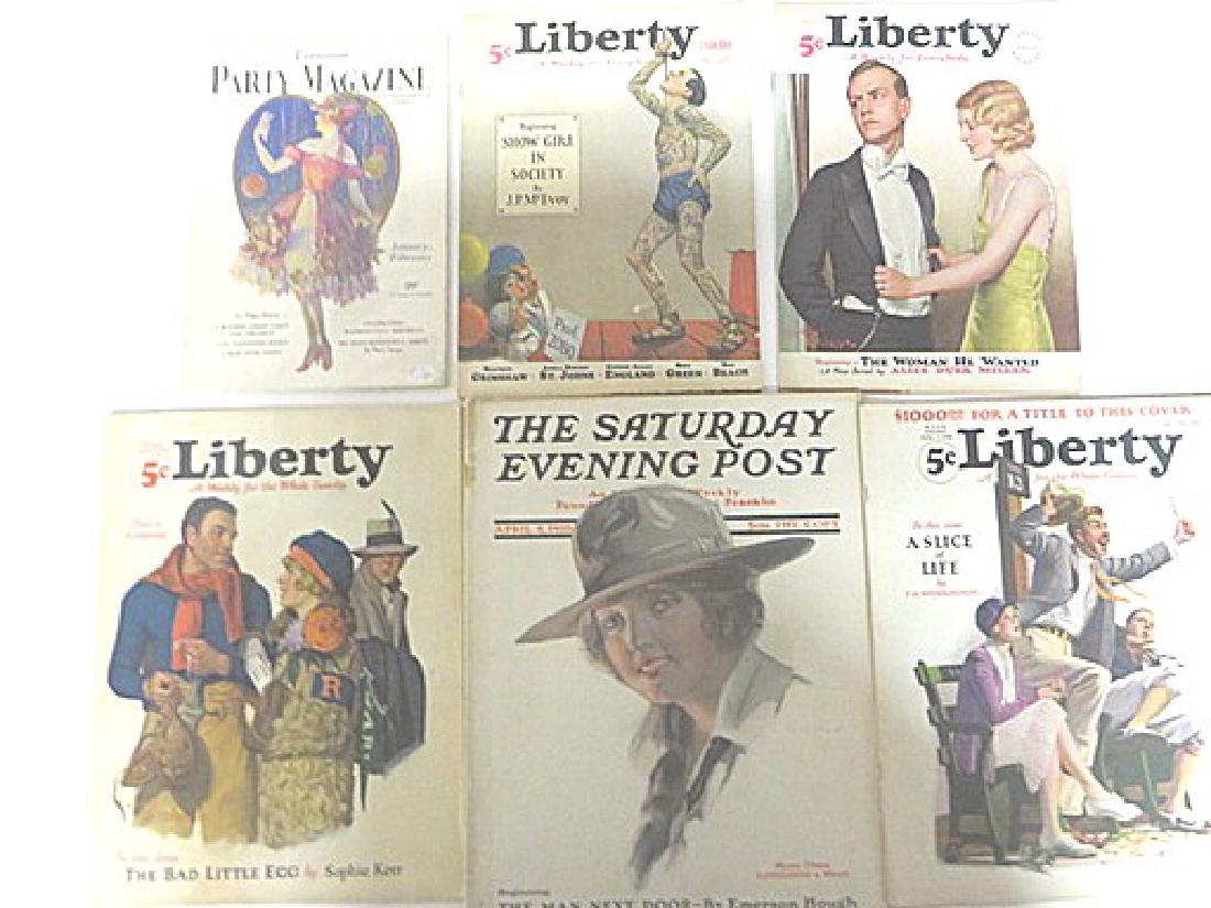 Antique Magazines Liberty & Saturday Eve.  Post (1 of 4)