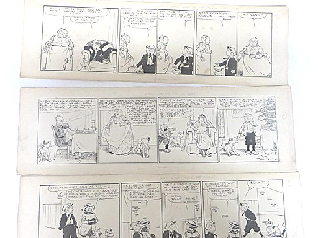 Edwina Dumm. Pen & Ink. Original Comic Strips. Sgd. (3) (1 of 1)