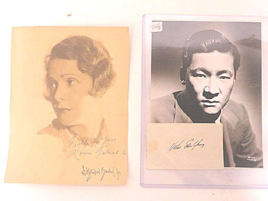 G.W. Guilford Zissley. 1921,Norma Talmadge Signed (1 of 1)