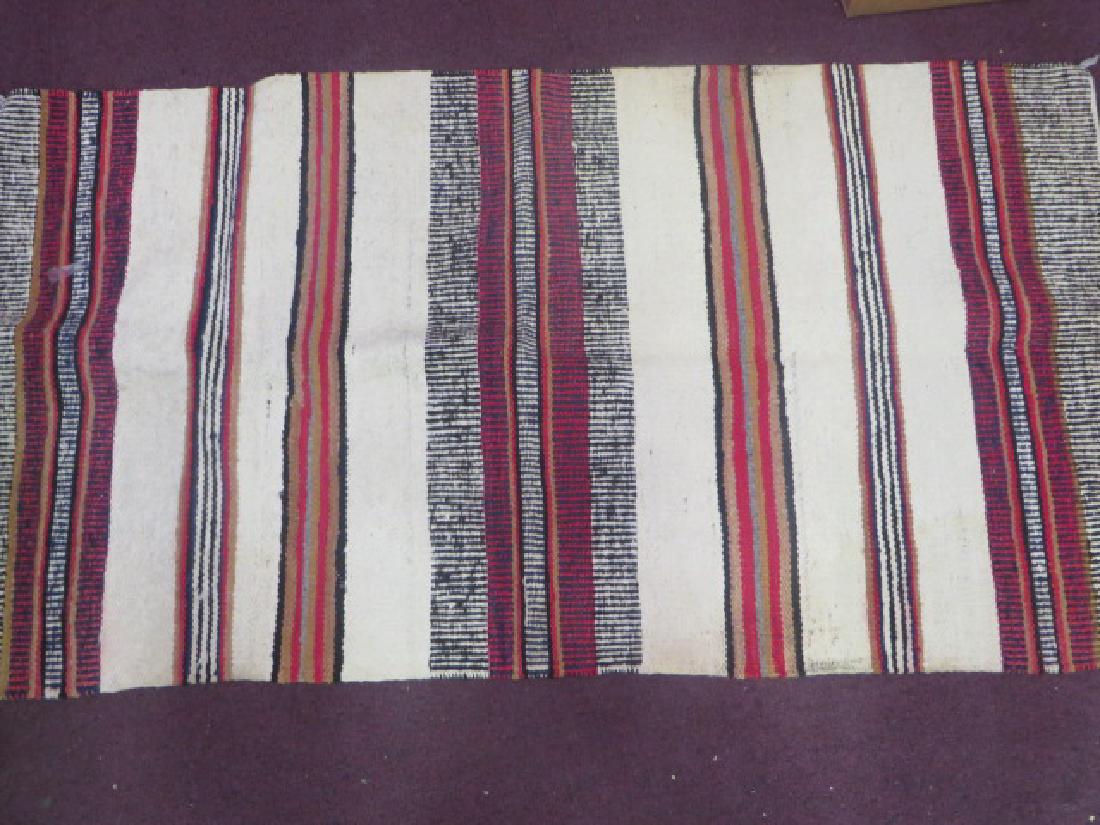 Vintage American Indian Flat Weave Carpet (1 of 2)