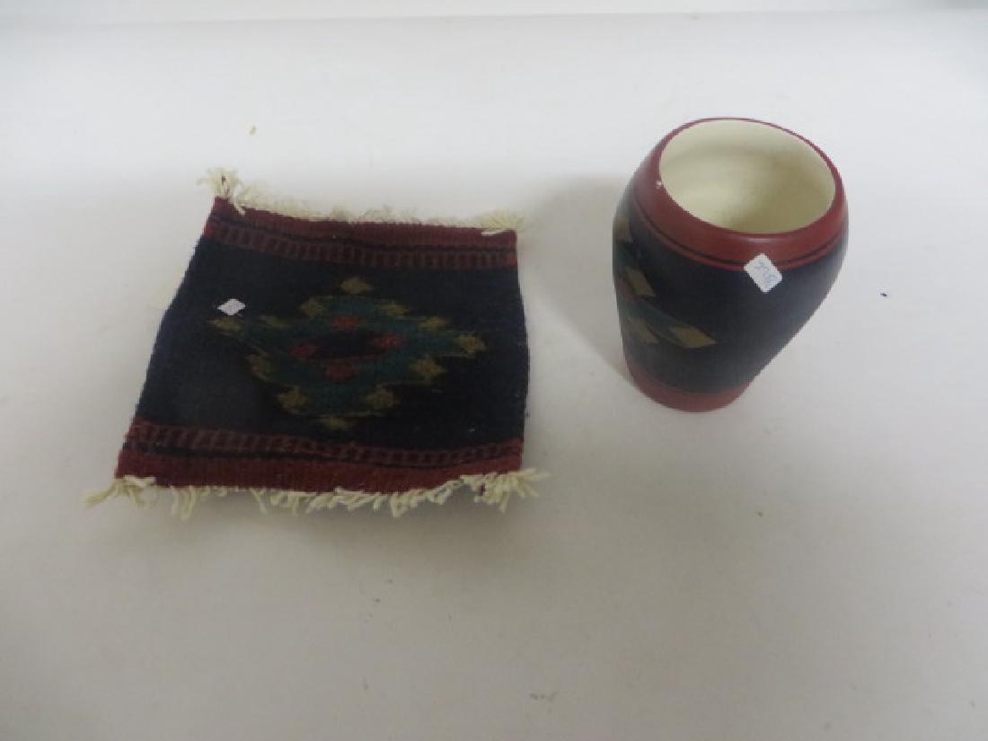 Sherry Silver Thunder Sioux Indian Pottery Vase Sgd. (1 of 2)