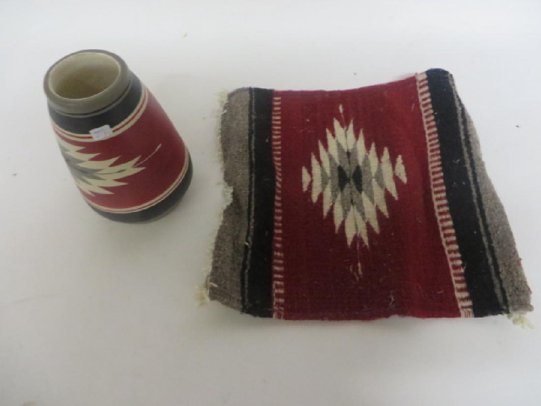 Sherry Silver Thunder Sioux Indian Pottery Vase Sgd. (1 of 2)