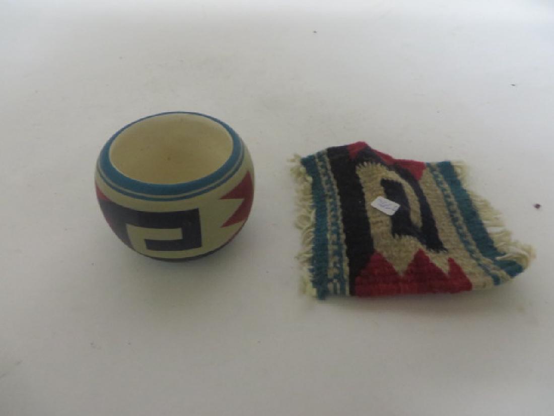 Sherry Silver Thunder Sioux Indian Pottery Vase Sgd. (1 of 1)