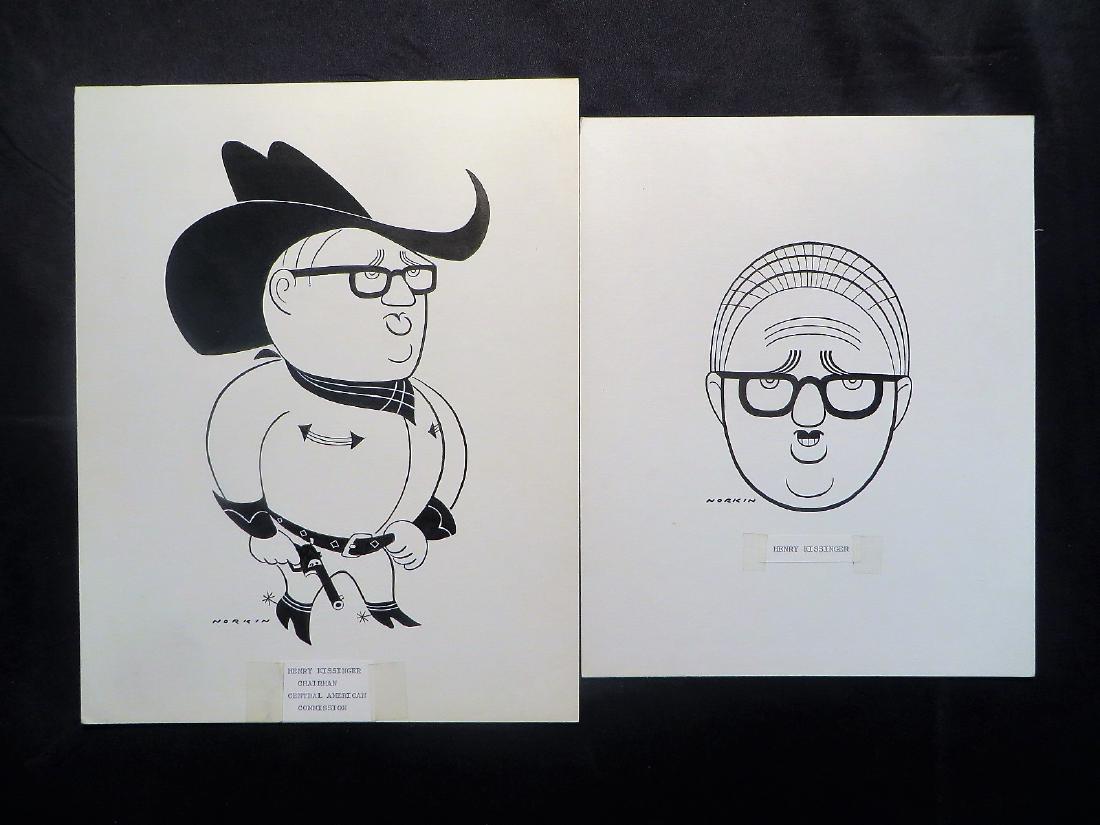 Kissinger, Henry. Drawings (2) (1 of 1)
