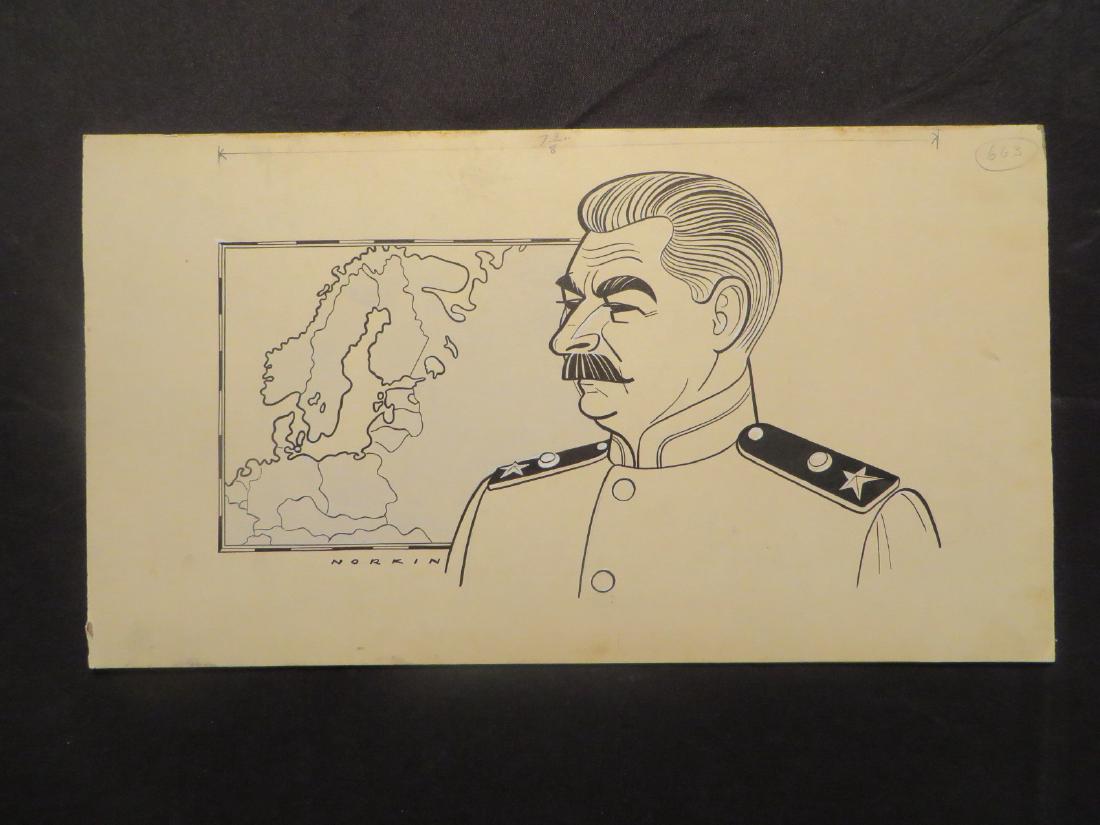 Stalin, Josef. Map of Europe (1 of 1)