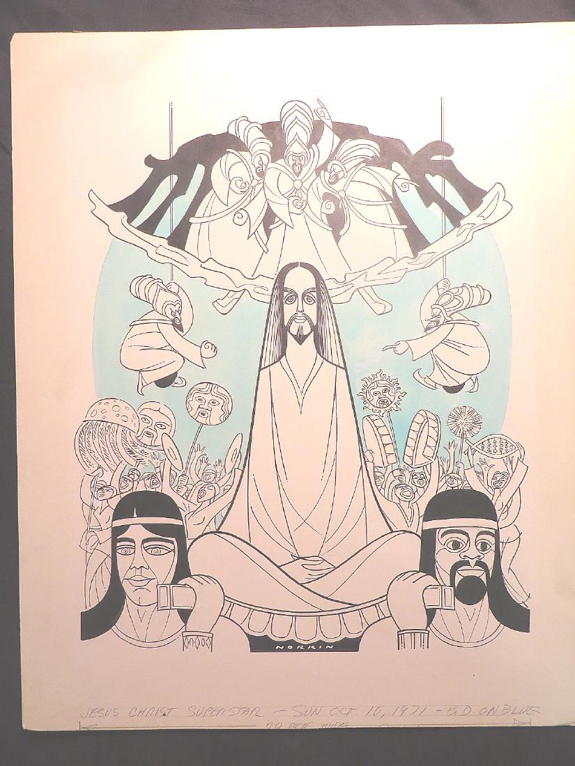 Jesus Christ Superstar. Sgd. Norkin. 1971 (1 of 1)