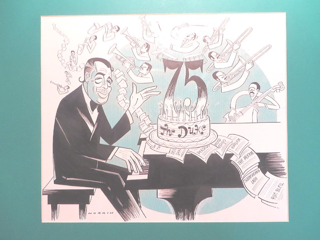 Ellington, Duke. 75th Birthday. 1974.  19" x 21" (1 of 1)