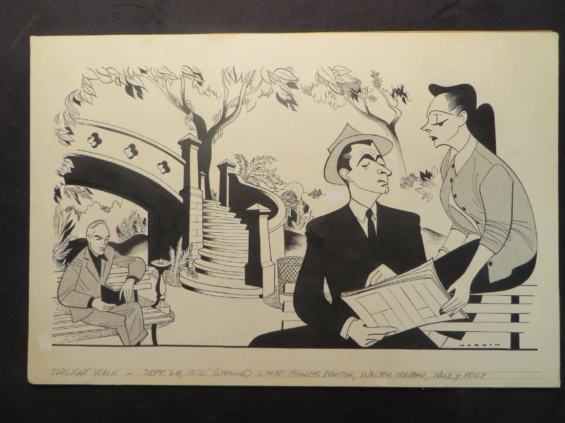 Twilight Walk. Walter Matthau. 1950 (1 of 1)
