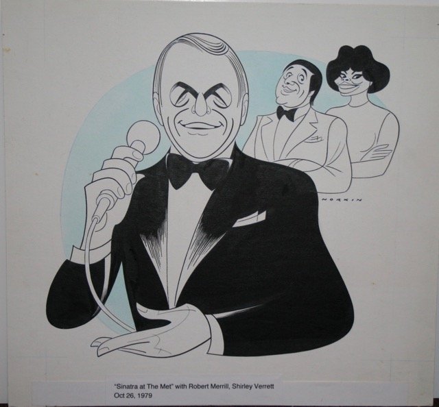 Frank Sinatra at the Met. Sam Norkin Sgd. (1 of 1)