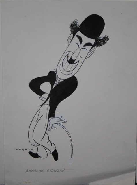 Charlie Chaplin  Sam Norkin Signed (1 of 1)