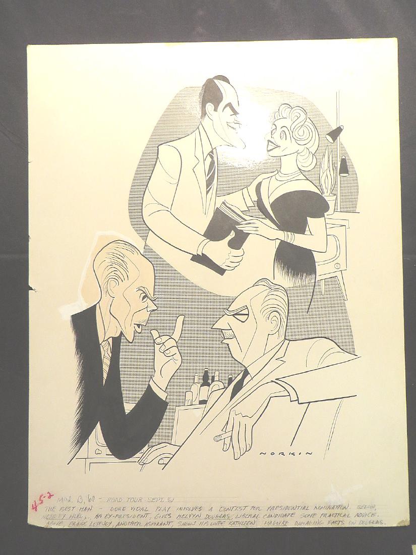 Douglas, Melvin. The Best Man.  1961 (1 of 1)