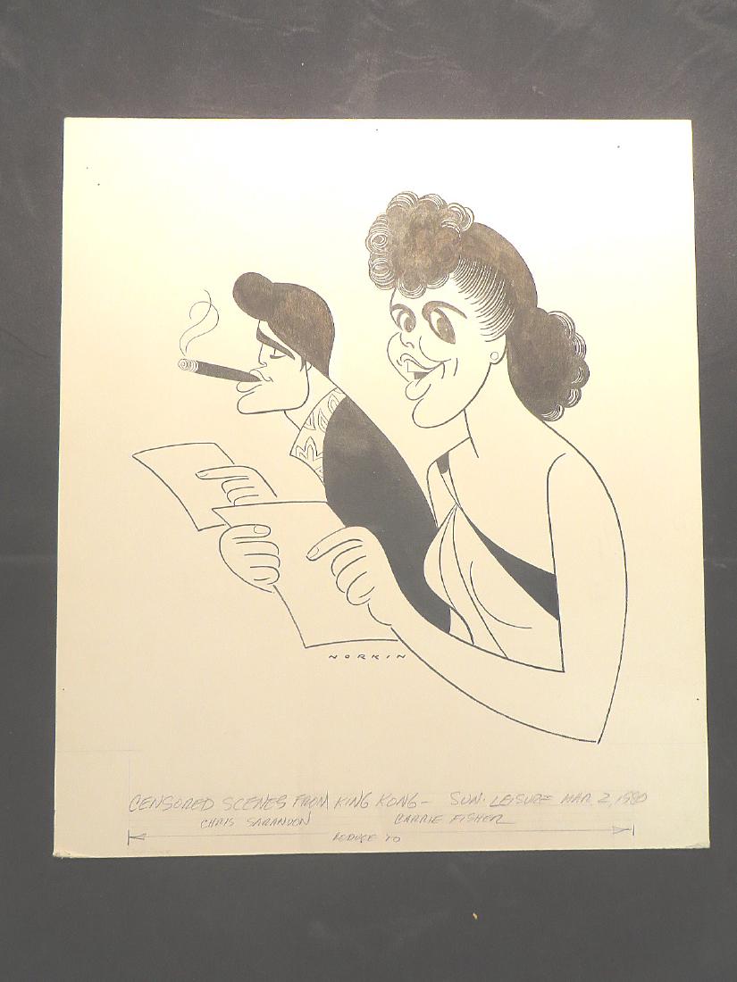 Fisher, Carrie. Censored Scenes from King Kong. 1980 (1 of 1)