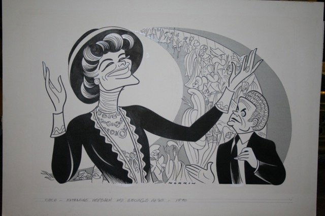 Hepburn, Katherine. Coco. 1970 (1 of 1)