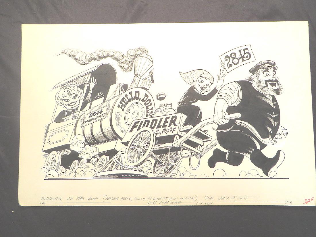 Fiddler passes Hello Dolly. Record run. 1971 (1 of 1)