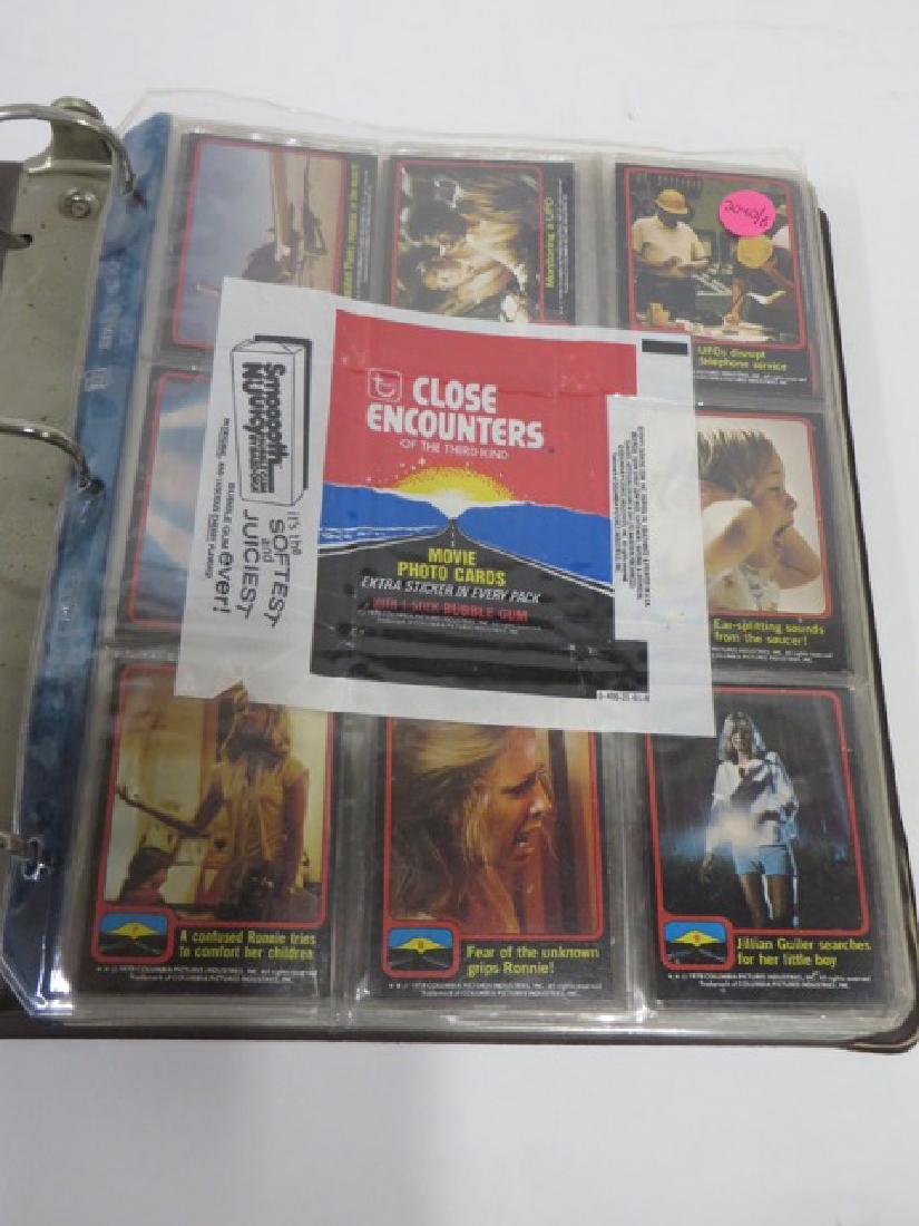 Close Encounters Movie Photo Cards 1978. (68): Bazooka Gum Cards. Sixty-Eight in the lot.