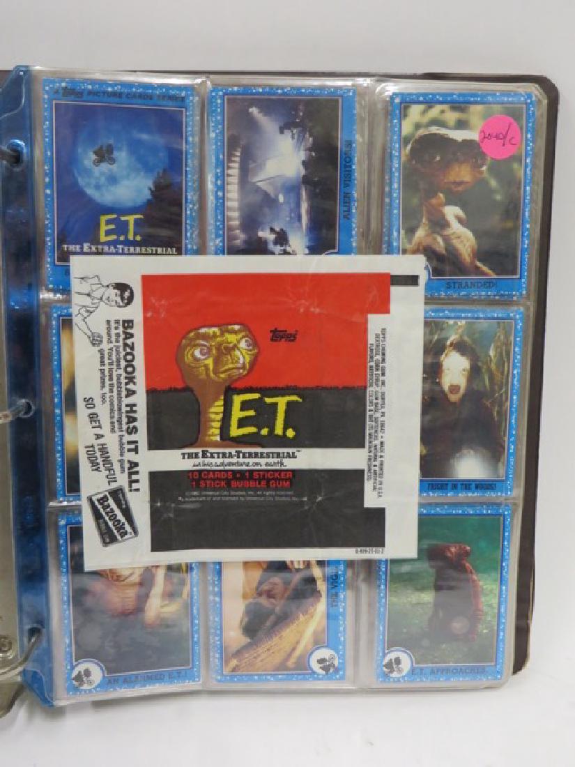 Extra-Terrestrial Bazooka Cards 1982. (87): Bazooka Gum Cards. Lot includes some red bordered puzzle cards. Eighty Seven in the lot.