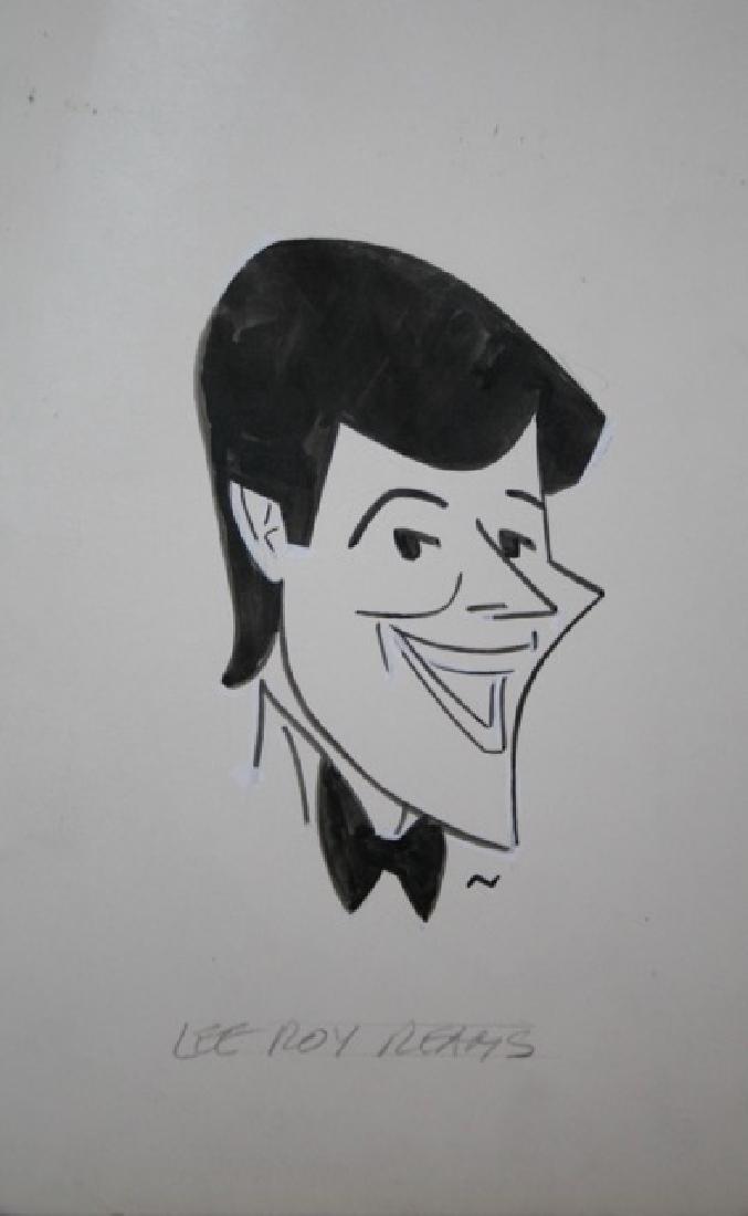 Sam Norkin. Pen and Ink. Lee Roy Reams. Signed (1 of 1)