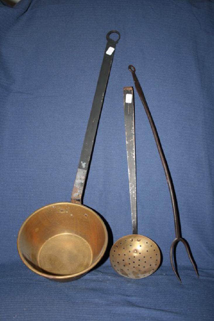 Brass and Iron Chuckwagon Cooks Tools (1 of 2)