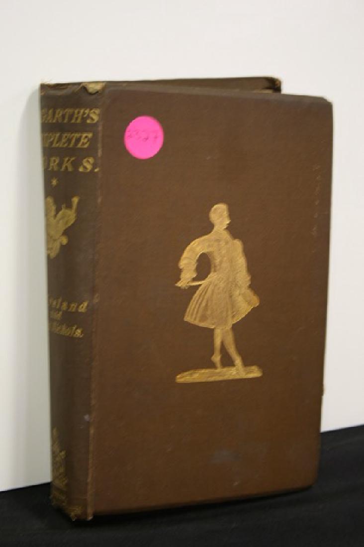 Book. Hogarth's Complete Works. 1883: Hogarth's Complete Works. With Life and Anecdotal Descriptions of his Pictures. First Series. 1883. John Ireland and John Nichols, the whole of the plates reduced in exact facsimile of the originals.
