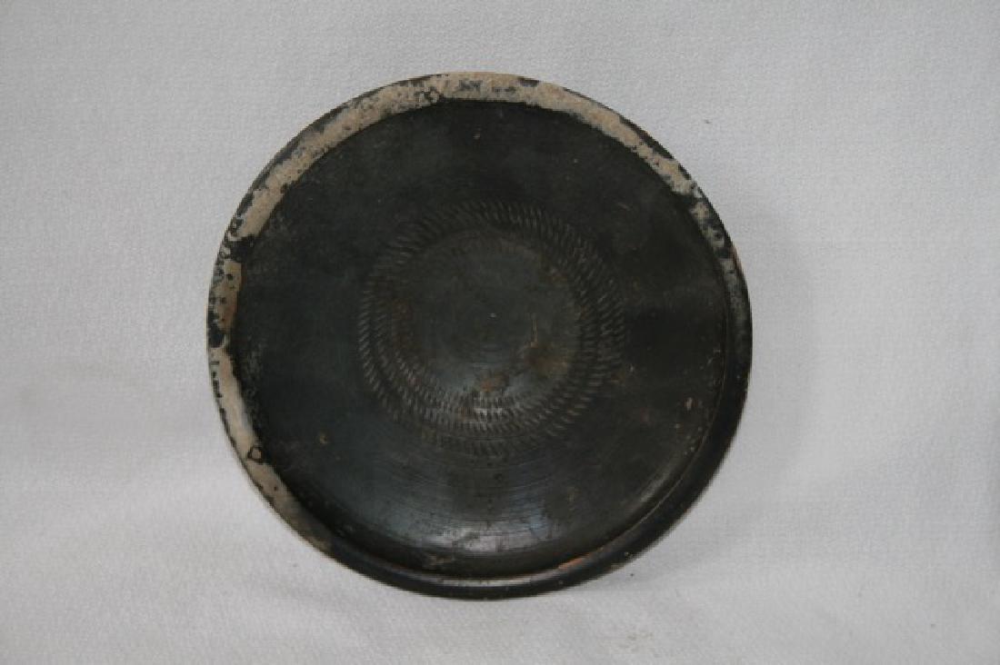 Bucchero Etruscan Bowl: 5 1/2"D.