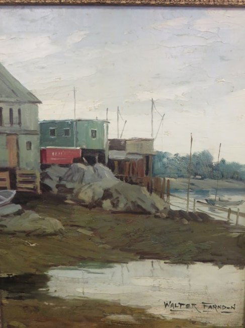 Walter Farndon. Oil. Signed. (1 of 3)