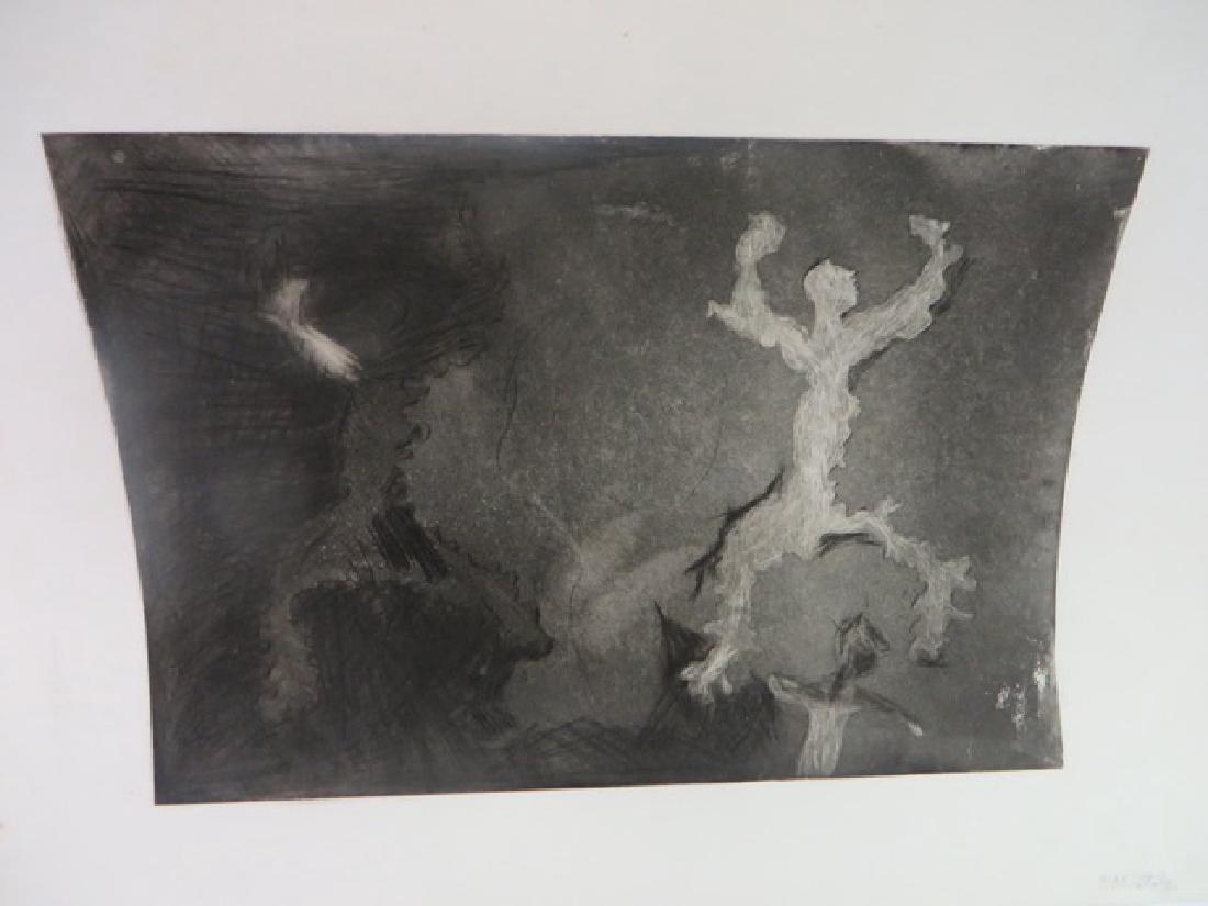 Ltd. Ed. Woodcut Signed Ann Wilson (1 of 4)