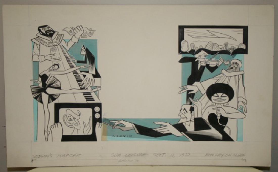 Sam Norkin. Pen and Ink Illustration (1 of 1)