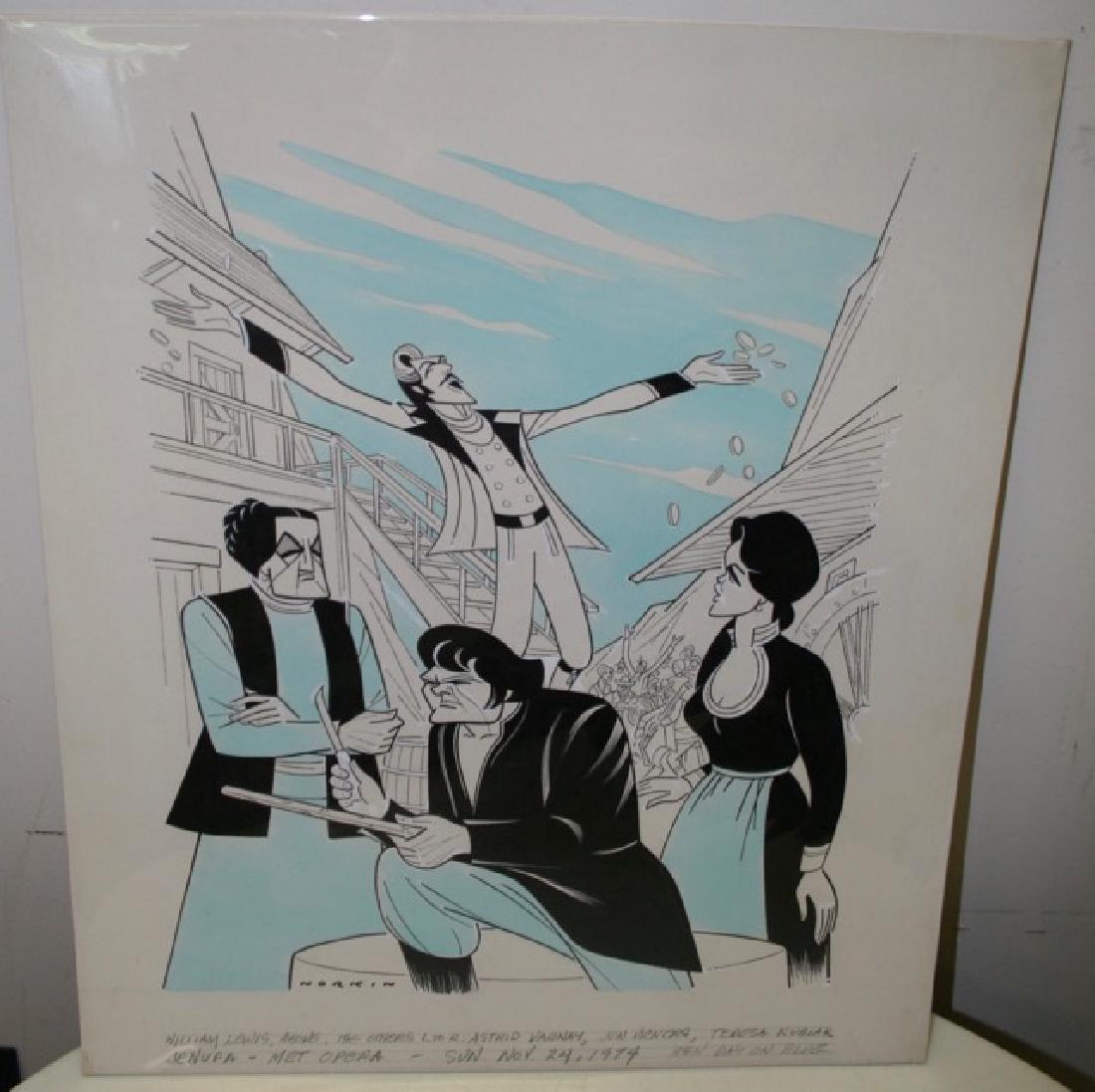 Sam Norkin. Pen and Ink Illustration (1 of 1)