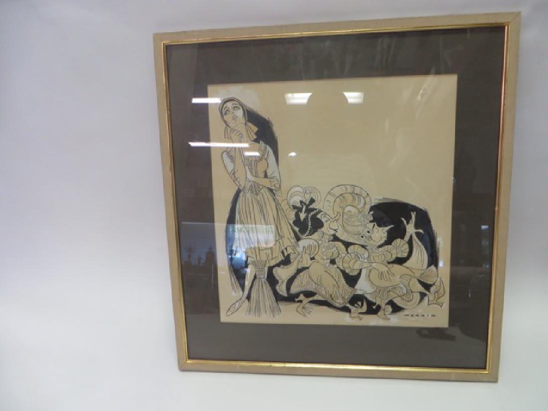 Sam Norkin. Pen and Ink Illustration (1 of 3)