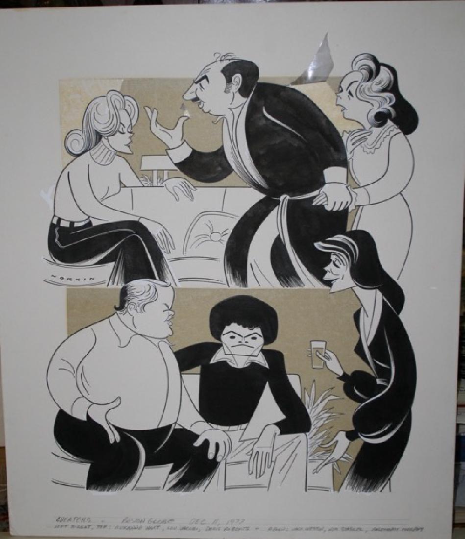 Sam Norkin. Pen and Ink Illustration Sgd. (1 of 1)