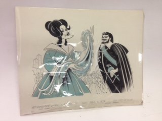 Sam Norkin Pen and Ink Illustration Sgd: Sun. Mar. 7, 1976. Luciano Pavarotti. 16-1/2" x 20-3/4"