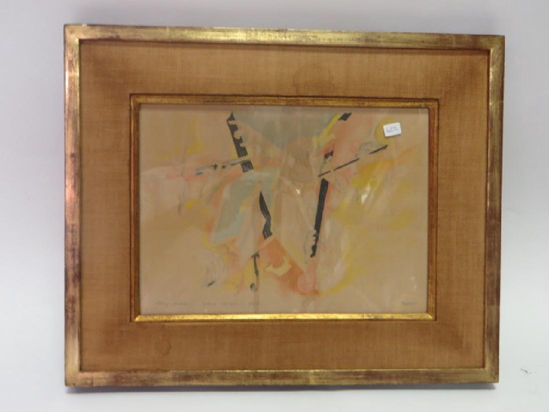 Max Oppenheimer. Aquatint. Signed (1 of 4)