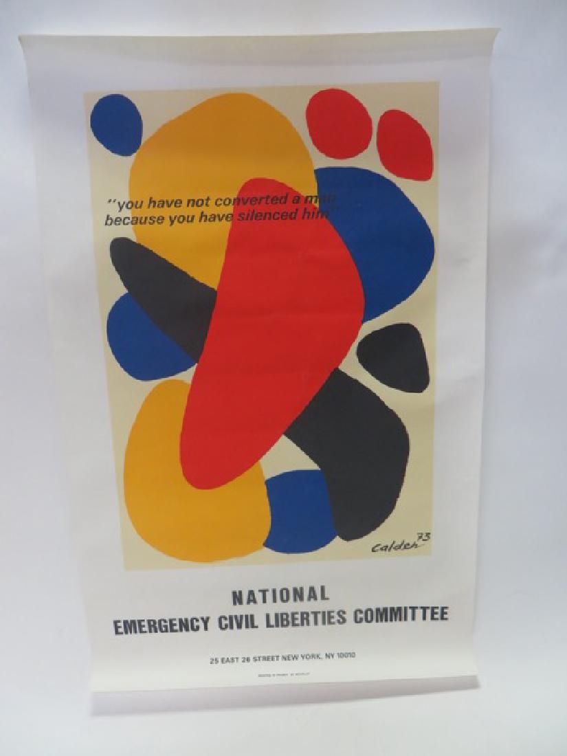 Alexander Calder French   Poster (1 of 1)