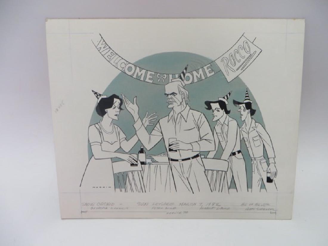 Sam Norkin. Pen and Ink Illustration (1 of 2)