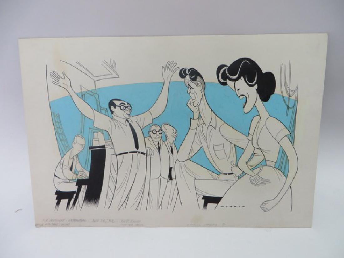 Sam Norkin. Pen and Ink Illustration (1 of 2)