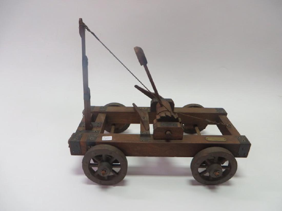 Leonardo Da Vinci Catapulta Model (1 of 2)