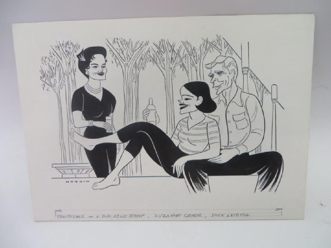 Sam Norkin Pen and Ink. Signed (1 of 2)