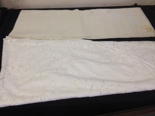 Vintage Lace  Table Cloth & Second (2) (1 of 1)
