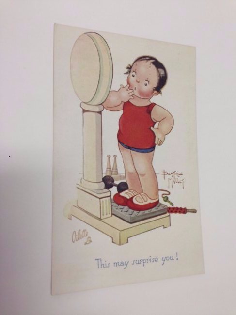 Beatrice Mallet Oilette Postcard: Raphael Tuck Cute Kiddies Series 5 No 3567