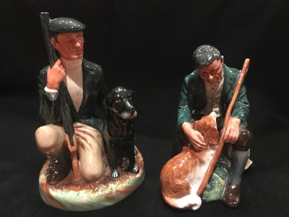 Royal Doulton Figures - Gamekeeper and The Master (1 of 2)