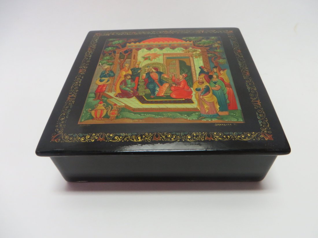 Russian Lacquer Box (1 of 2)