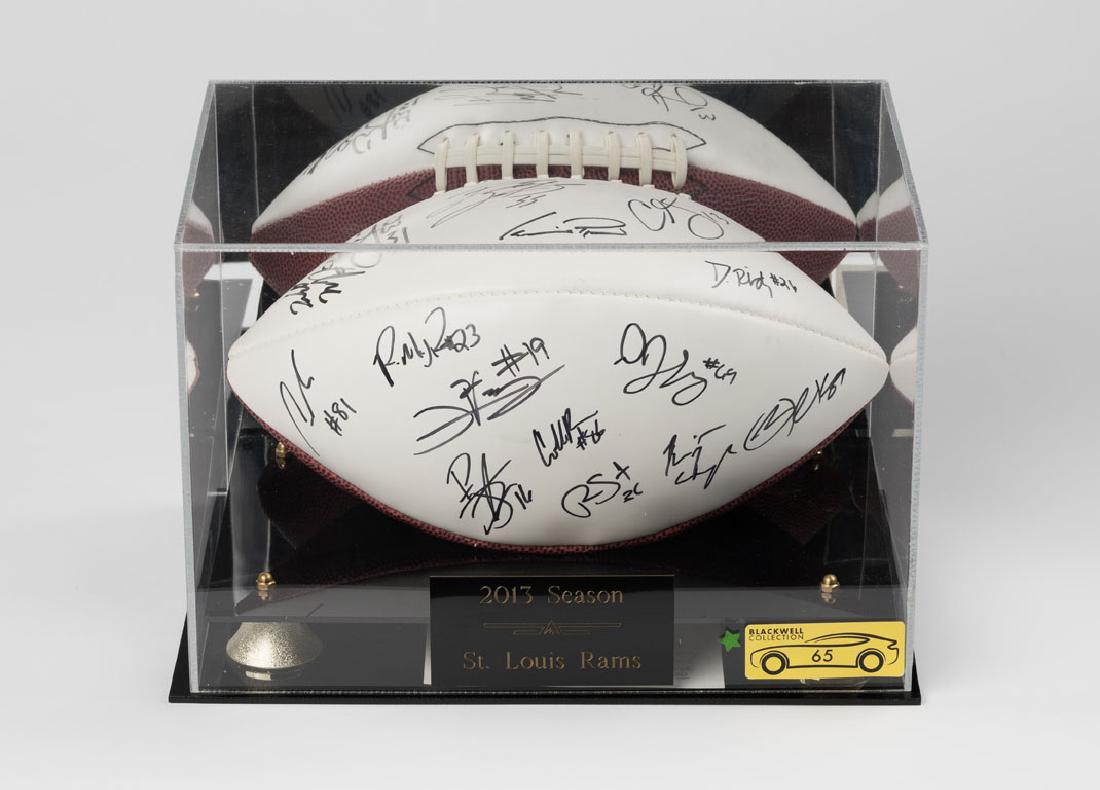 St. Louis Rams Signed Football (1 of 1)