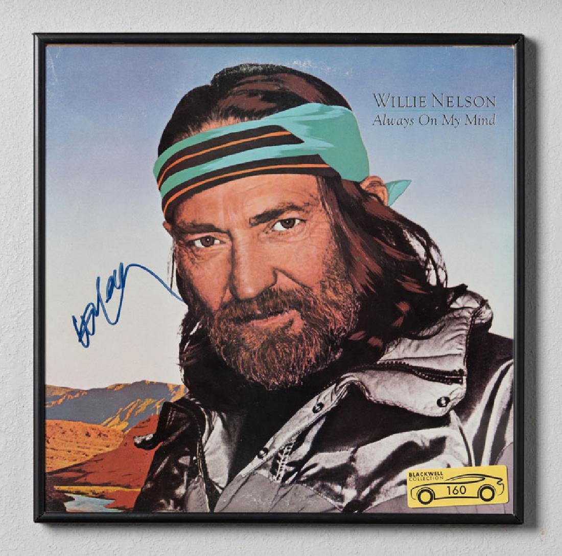 Willie Nelson Signed "Always on my Mind" Album (1 of 1)