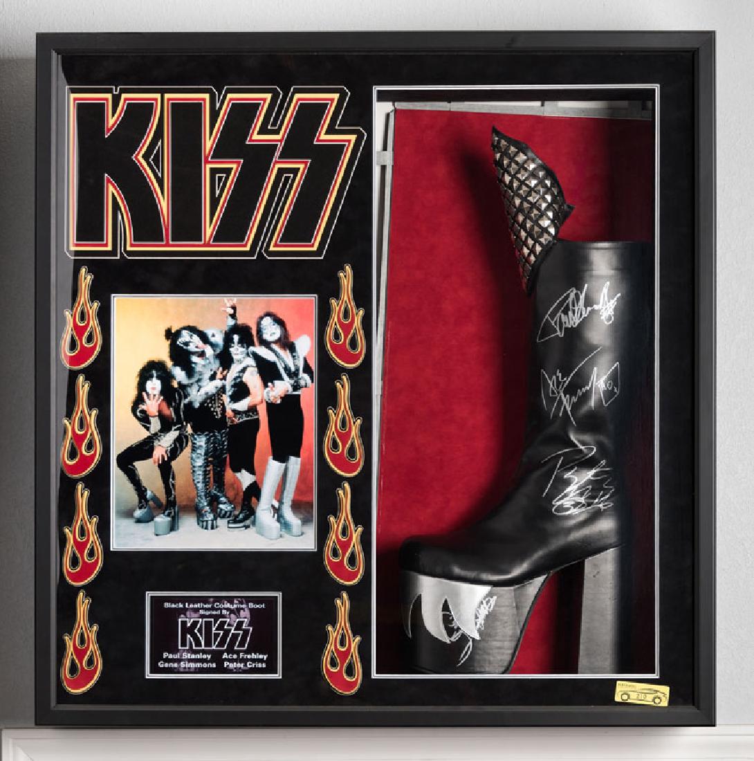 Kiss Signed Costume Boot (1 of 1)