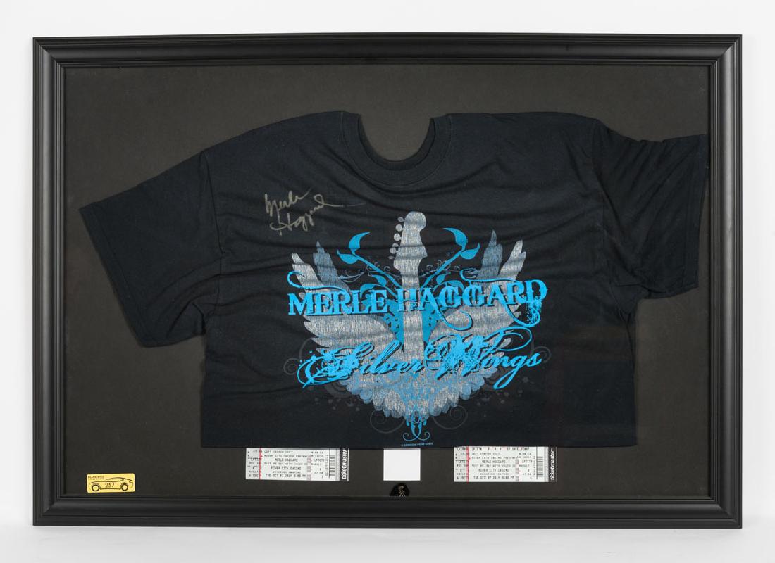 Merle Haggard Signed Shirt (1 of 3)