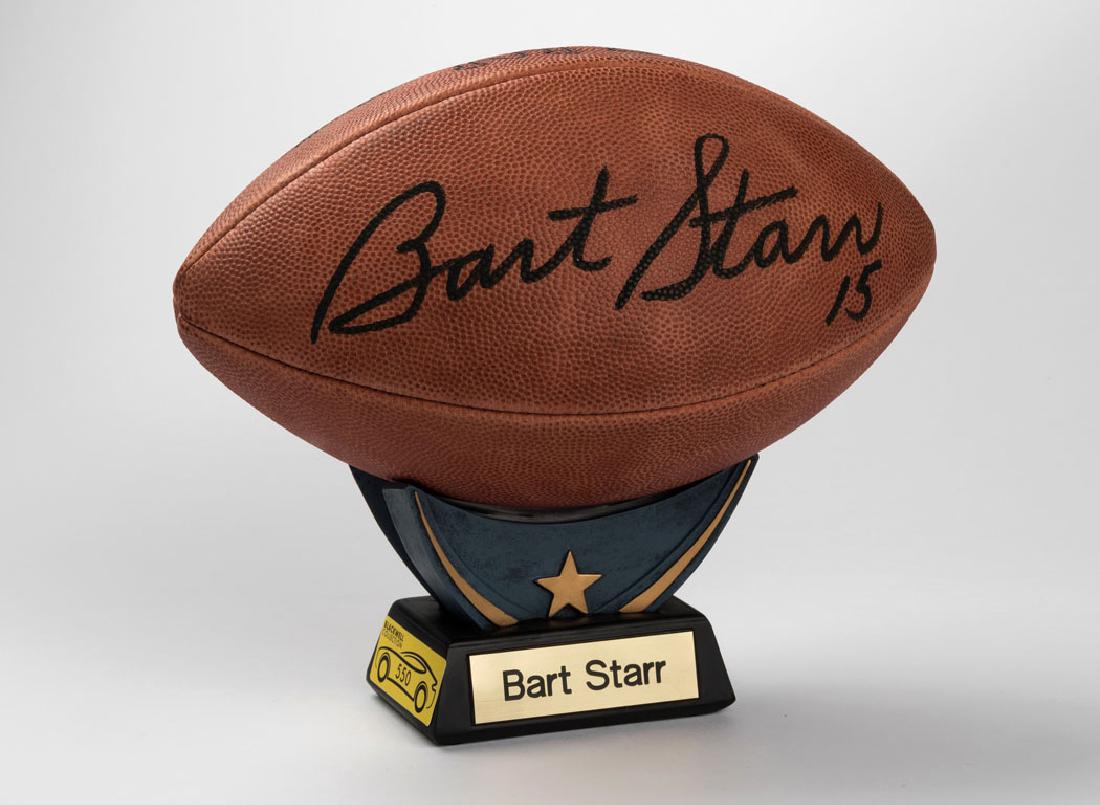 Bart Starr signed football (1 of 1)